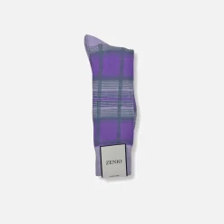New Edition Fashion Zappy Plaid Fashion Socks> Socks