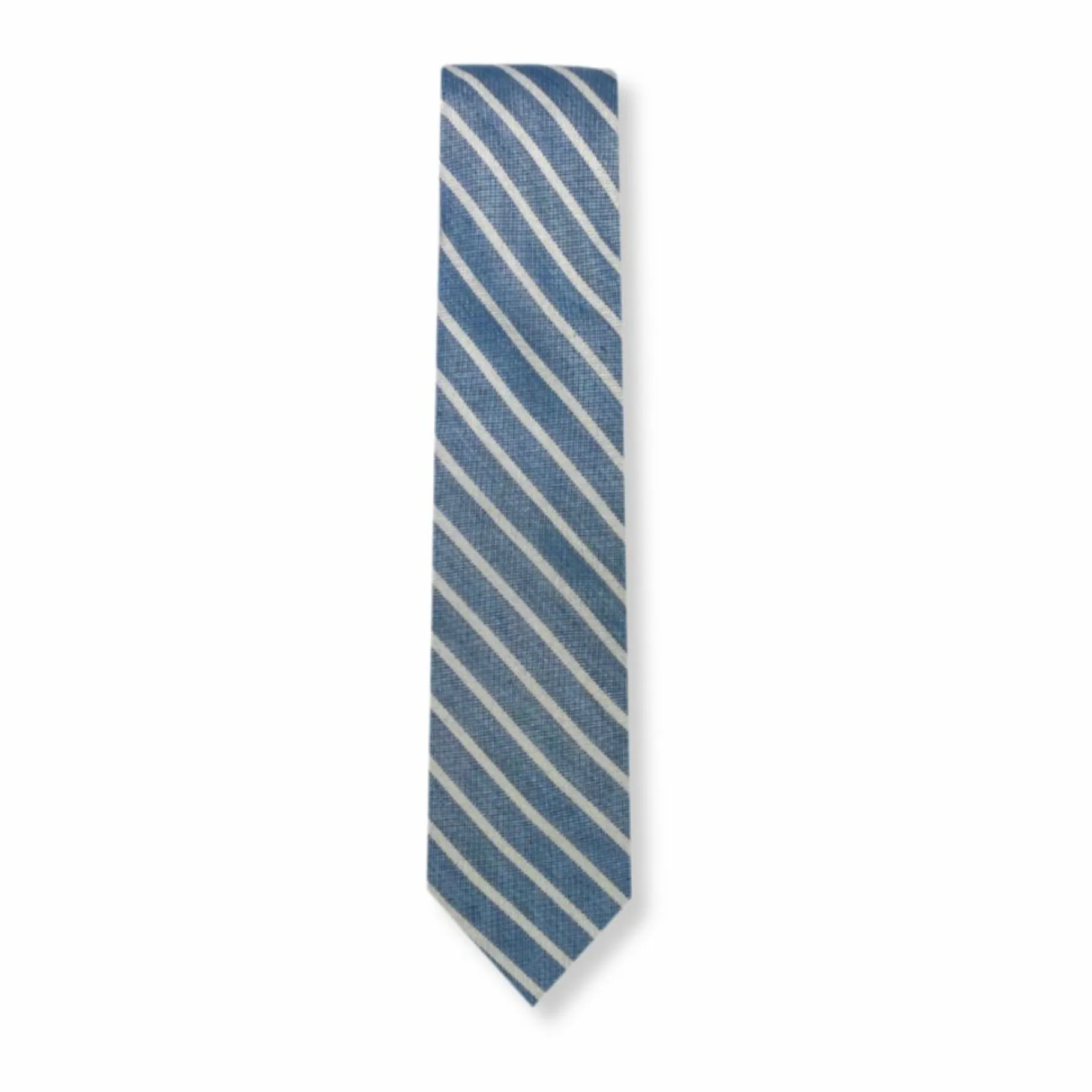 New Edition Fashion Zefirino Skinny Striped Tie> Ties