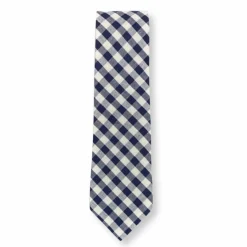 New Edition Fashion Zest Plaid Skinny Neck Tie> Ties