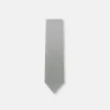 New Edition Fashion Zink Cotton Skinny Chambray Tie> Ties